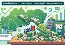 Slováci minuli na hazard rekordné sumy: Úrad pre reguláciu hazardných hier zverejnil nové dáta za rok 2025