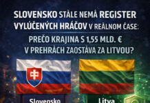Slovensko stále nemá register vylúčených hráčov v reálnom čase: Prečo krajina s 1,55 mld. € v prehrách zaostáva za Litvou?
